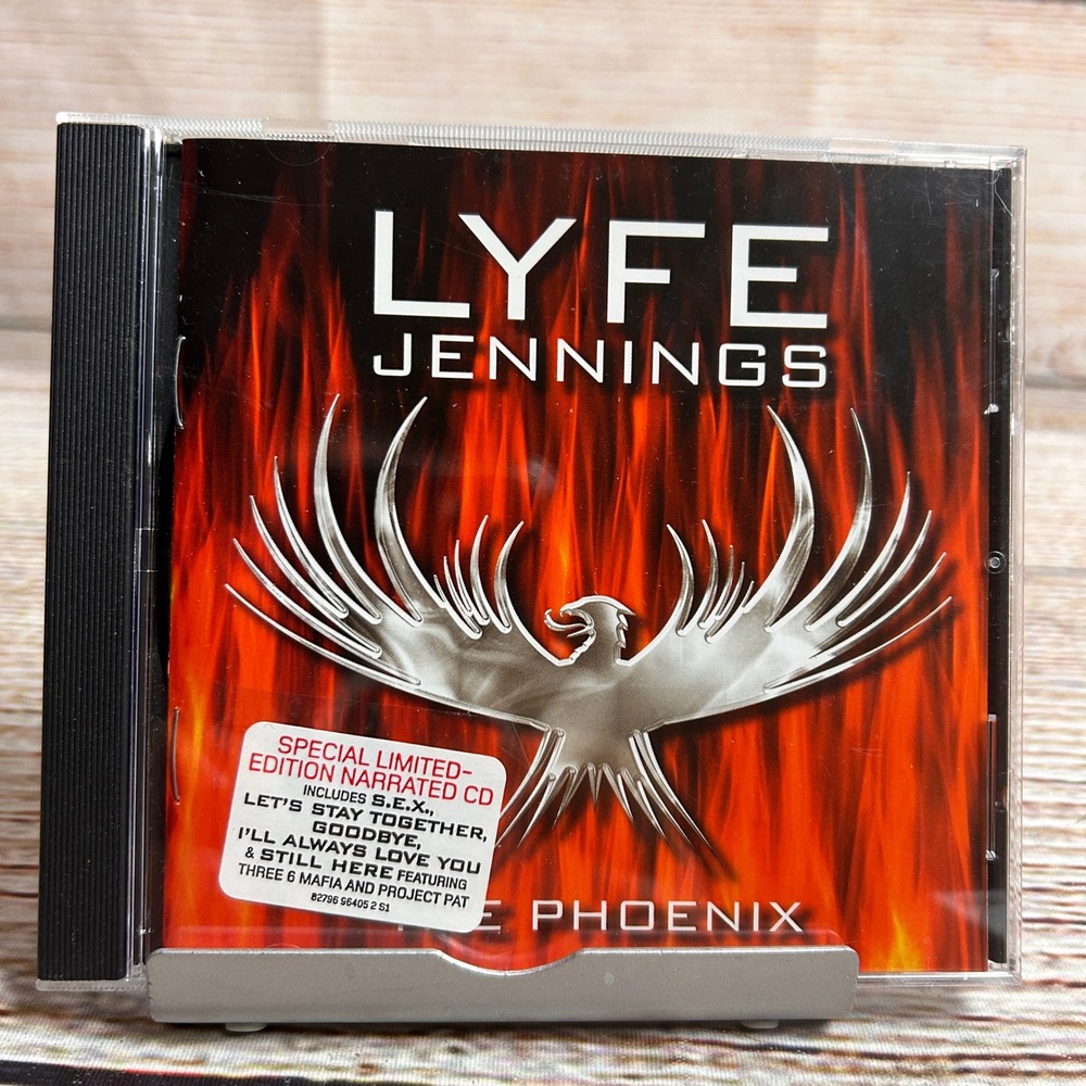 Lyfe Jennings The Phoenix CD Special Limited Edition Narrated 2006